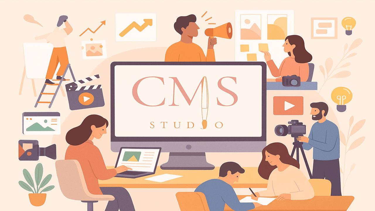 Studio créatif minimal